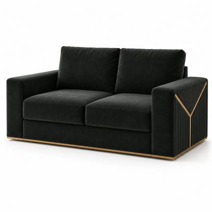 Xylo 3+2+1 Sofa Set, 2 seater, blue, studio view