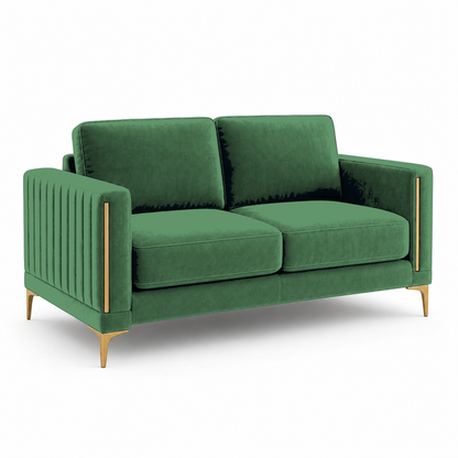 Yonder 3+2+1 Sofa Set (Copy), 2 seater, green, studio view