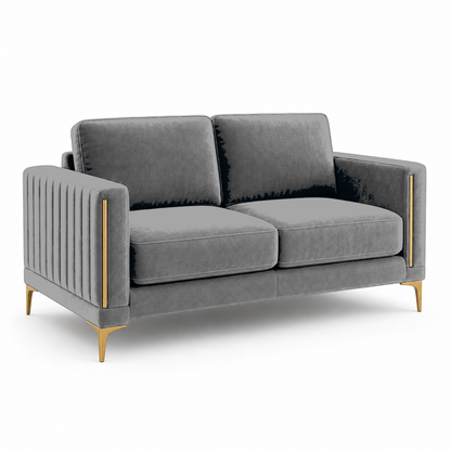 Yonder 3+2+1 Sofa Set (Copy), 2 seater, grey, studio view
