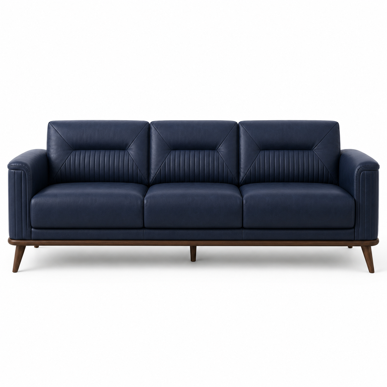 Zest 3+2+1 Sofa Set, 3 seater, blue, studio view