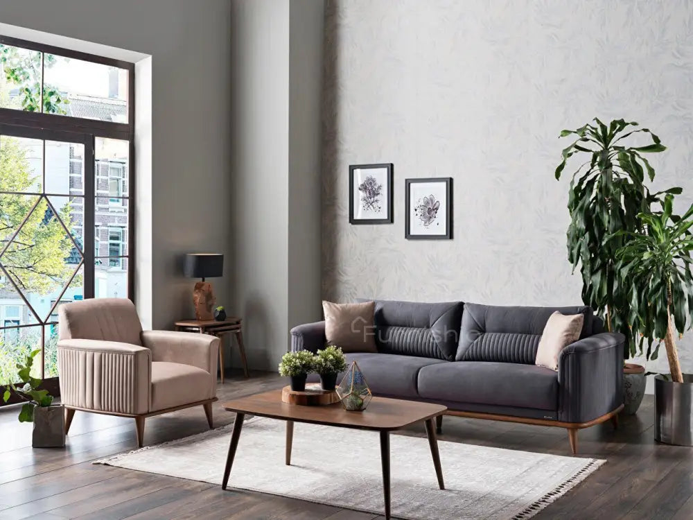Zest - 3 + 2 + 1 Sofa Set
