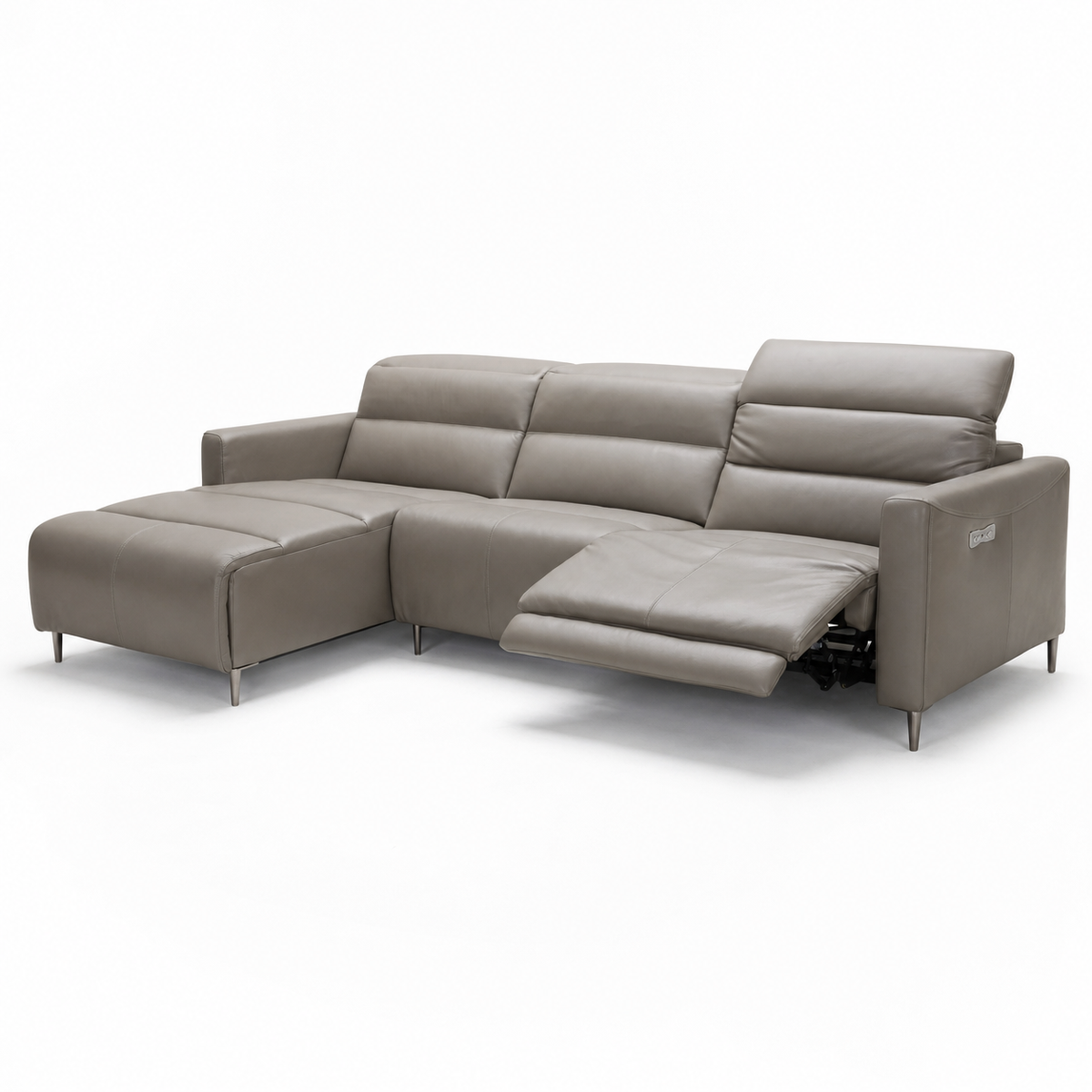 Zodiac Recliner complete configuration on a white background
