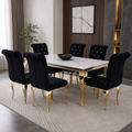 Oscar - Dining Table Marble Top